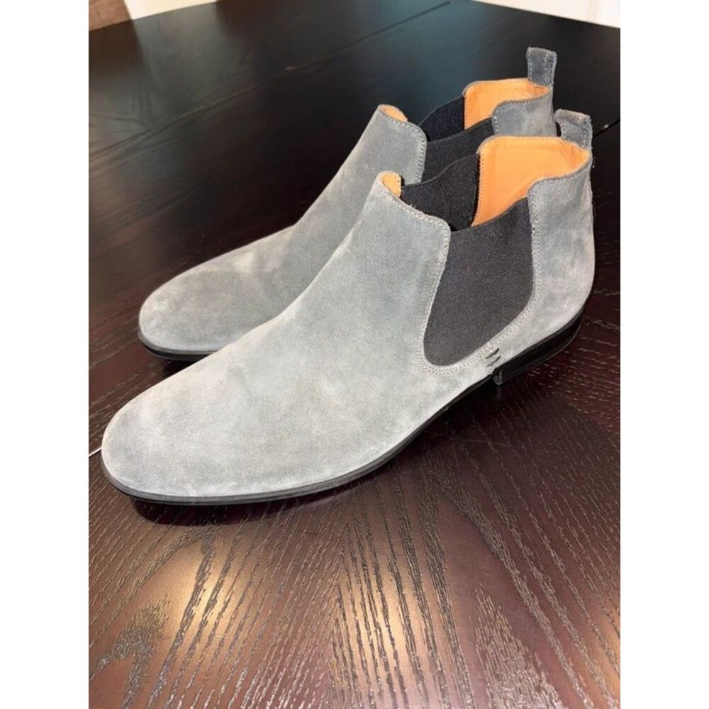 Embassy London Suede Chelsea Dress Boots Sz 43 10 US